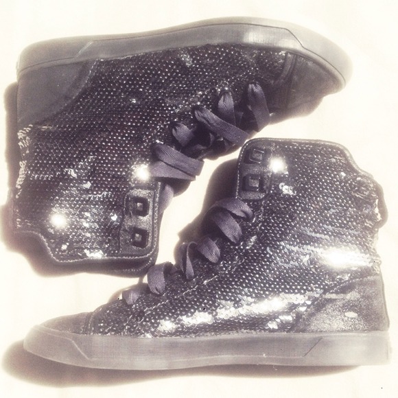 Michael Kors Sequined Hightops - Picture 2 of 3