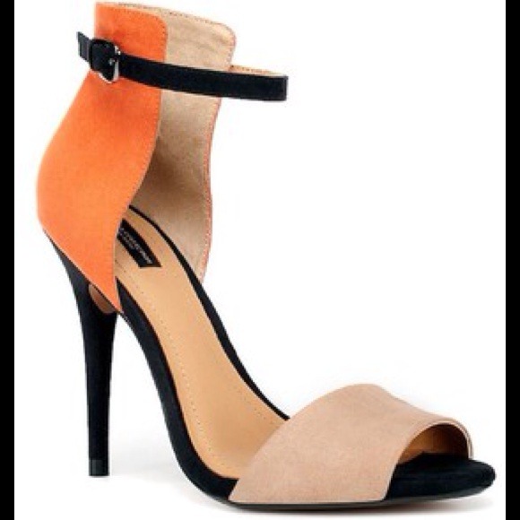 ZARA Basic Sandal Orange