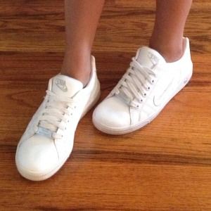 White Nike Shoes