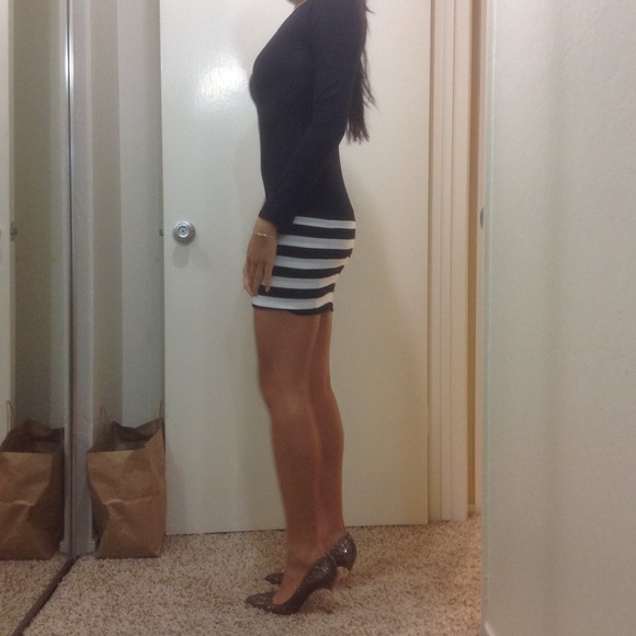 Bundle of blue skirt and tunic dress