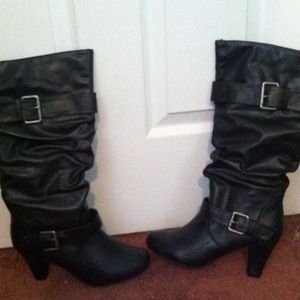 Black madden girl boots
