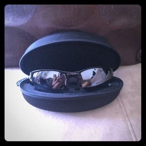 Oakley flak jacket black sunglasses