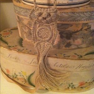 Hemp Macramé Necklace