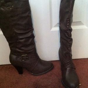 Brown Rampage riding boots NBW