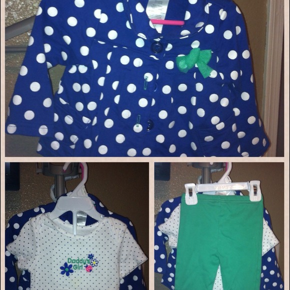 Toddler 3-pc set.  Carter's brand