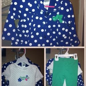 Toddler 3-pc set.  Carter's brand