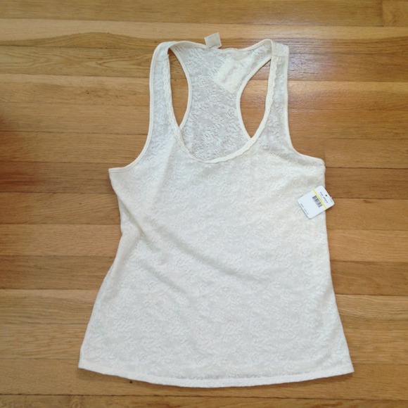 *Sold* Free People ivory tank top