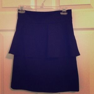 **BUNDLED**New BB Dakota black peplum skirt