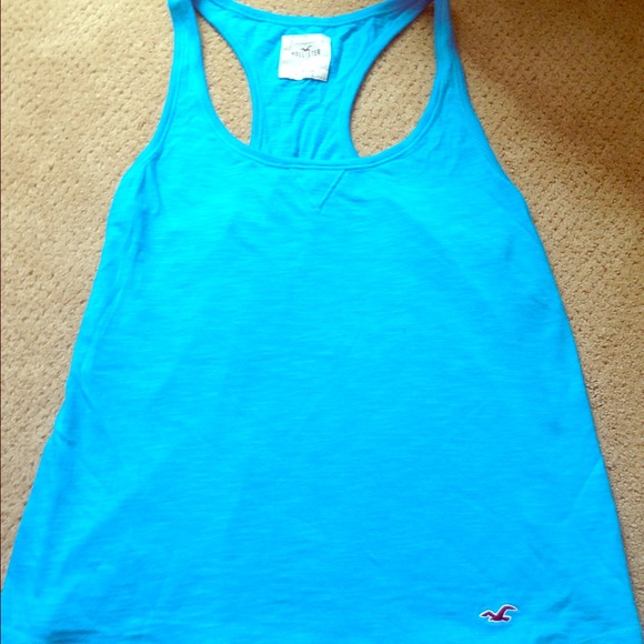 Baby blue tank top