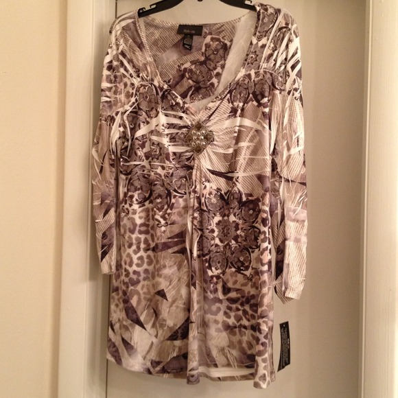 Graphic print top