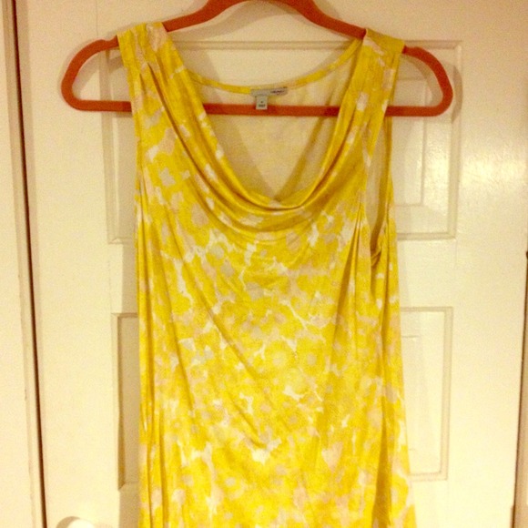 Yellow Patterned Halogen Shirt