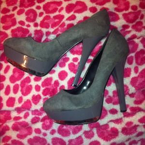 Grey heels