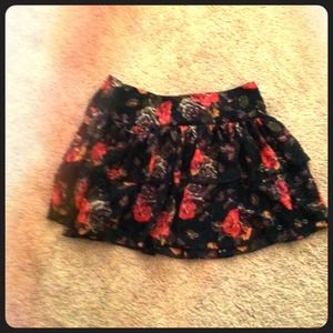 🌺Floral Mini Skirt 🌺