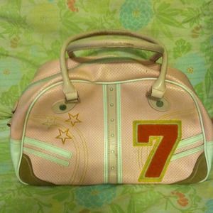 Girly pink Nicky Hilton bag