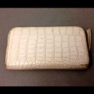 Jacobs by Marc Jacobs Croc Embossed Wallet