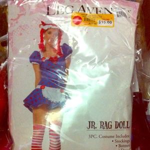 Jr. Rag Doll costume size S