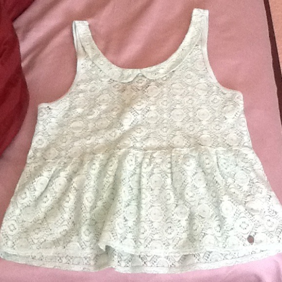 Abercrombie Other - Abercrombie (kids) mint lace tank