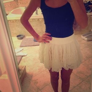 Abercrombie lace skirt