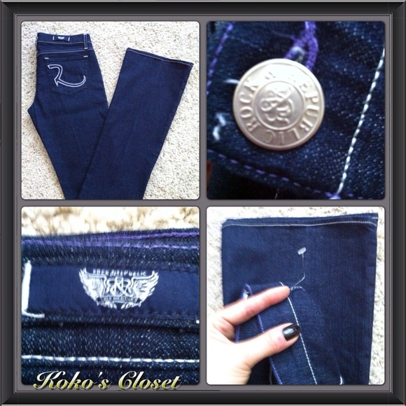 Rock & Republic Blue Jeans. - Picture 2 of 2