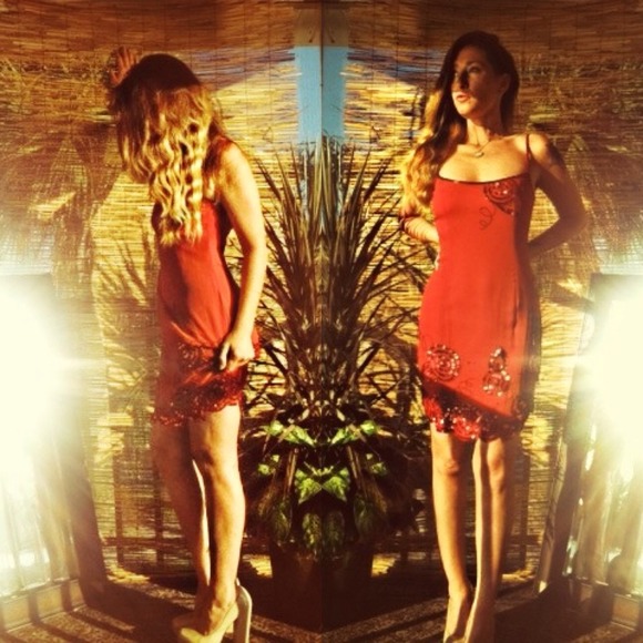 Vintage Sequin Dress - Picture 2 of 4