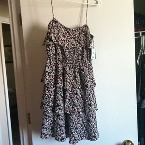Mattox ruffle dress