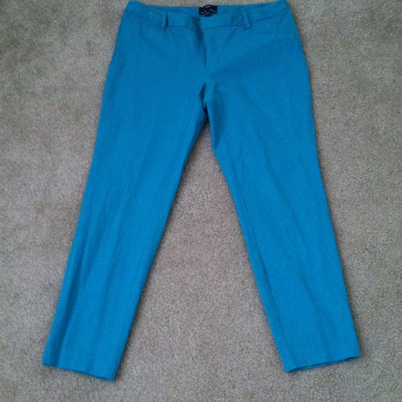 GAP cotton stretch ankle length pants size 10 - Picture 1 of 3