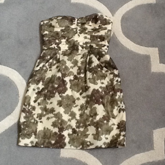 J Crew strapless dress!