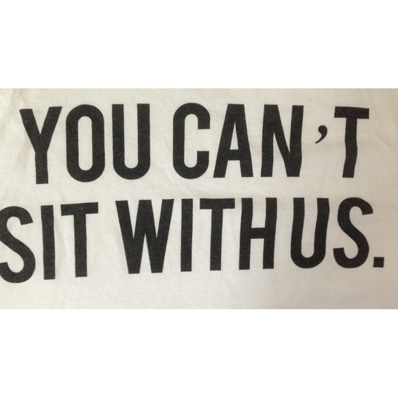 🚫TRADED🚫 "You Can't Sit With Us" Crop Tank - Picture 2 of 2