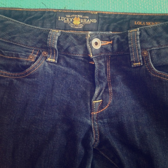 Lucky brand jeans size 4/27 Lola skinny