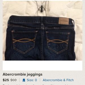 BUNDLE 💕 Abercrombie jeggings and AEO top