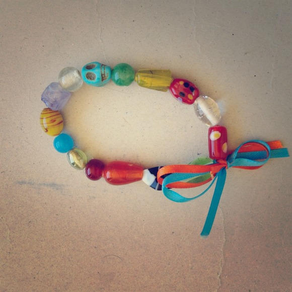 Blue Skull bracelet