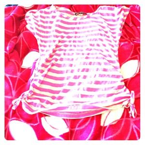 Cute pink striped top