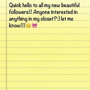 Appreciate all the new followers(: