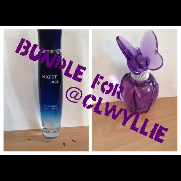 Night code perfume & M by Mariah