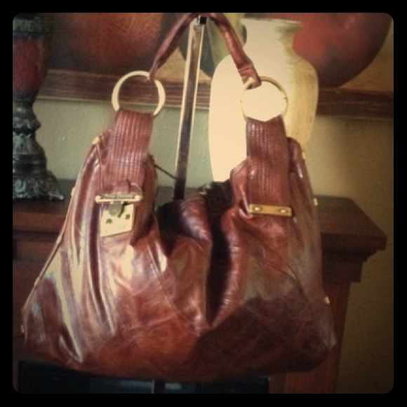 Juicy Couture Brown Leather Bag