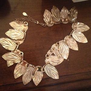 Gold Leaf Necklace