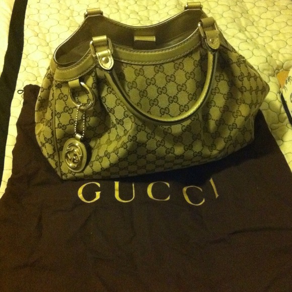😘😍sold❗️❗️❗️⁉️⁉️‼️‼️Gucci Sukey tote  handbag - Picture 2 of 4