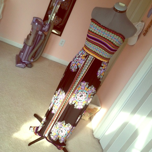 ☀Beautiful perfect condition maxi stretch dress☀