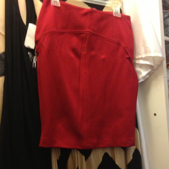 Knee length skirt