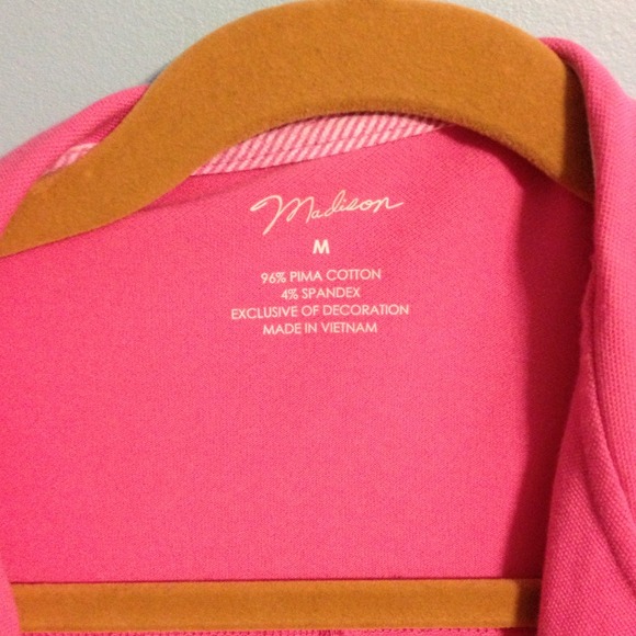 Pink Quarter Sleeve Sports Jacket - Picture 2 of 3