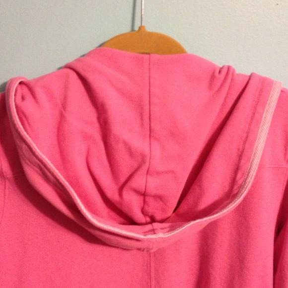Pink Quarter Sleeve Sports Jacket - Picture 3 of 3