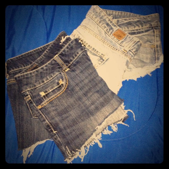 American Eagle Cut Offs.