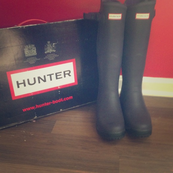 NIB Hunter Balmoral Boots authentic for @mmeinholz