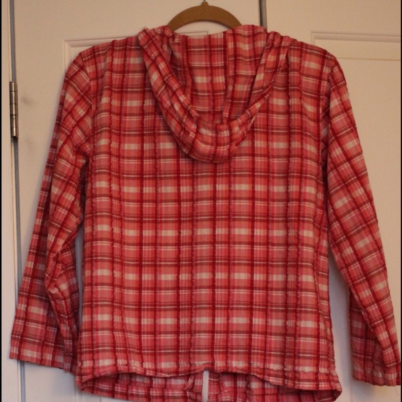 Small red plaid jacket - Picture 2 of 2