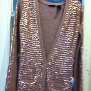 On hold!! Sequin cardigan vs