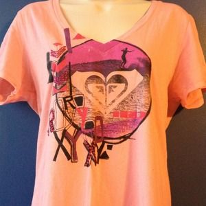 Roxy ladie's cut t-shirt
