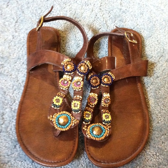 Brown sandals