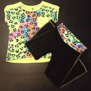 Brand new never worn "work out" outfit.