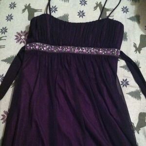 simple purple dress 💜