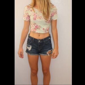 Floral Crop Top